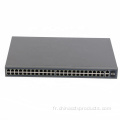 48 Port CCTV Commutateur Ethernet Poe SFP Gigabit